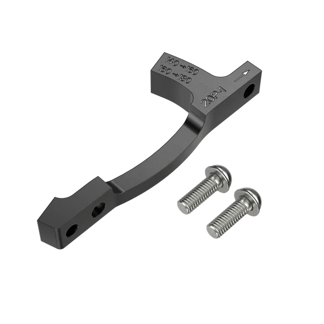 Adaptateur Etrier Avant / Arrière PM / PM SRAM P1 Disques 160/180mm (+20mm) + Visserie Inox