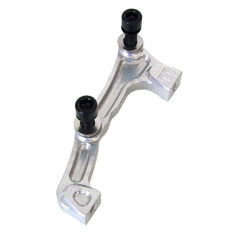 Adaptateur Étrier Avant PM / IS FOX 40 HOPE Disque 203 mm #HBME Argent