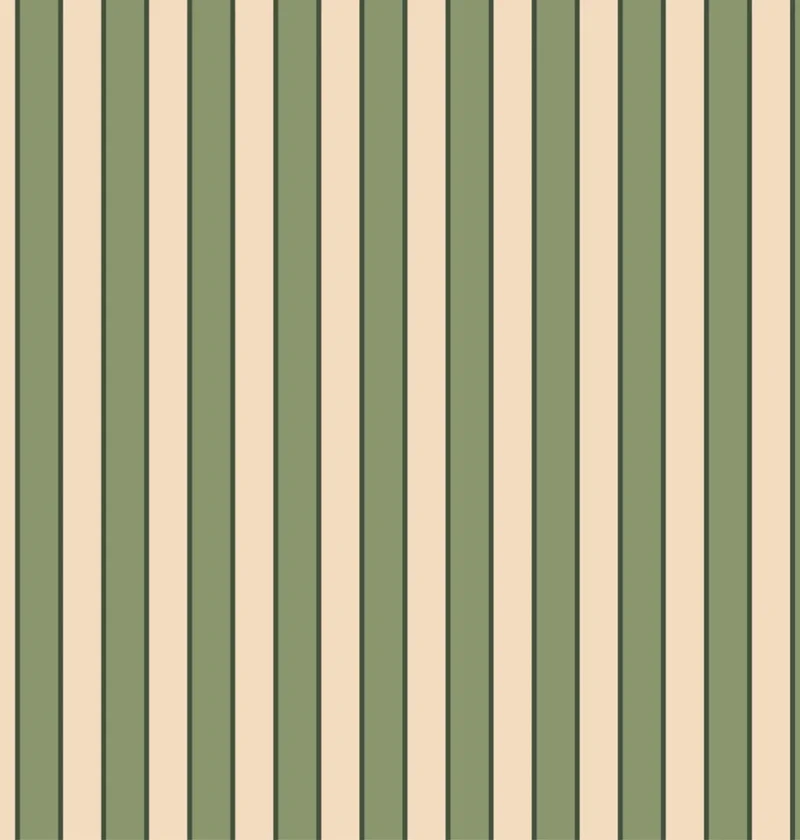 Echantillon - papier peint "Ganivelle - Kaki "
