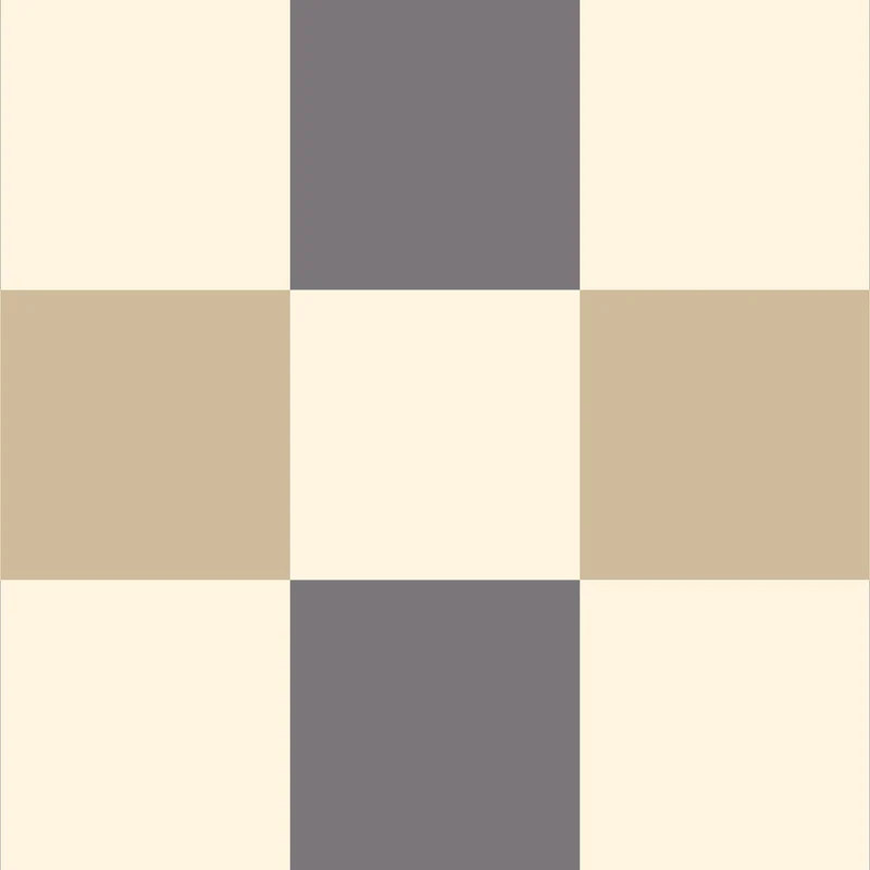 Échantillon - frise "Cadence - Camel & Ardoise"