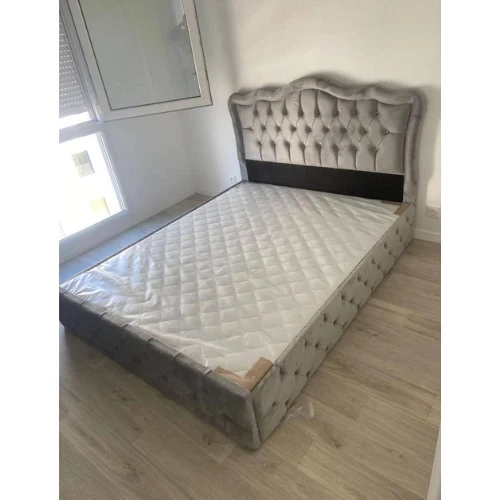 CADRE DE LIT TREND GRIS 140 EURODESIGN TRENDG140