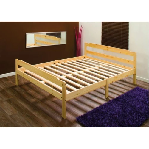 LIT DAVID EN PIN NATUREL 140x190 cm EURODESIGN DS140