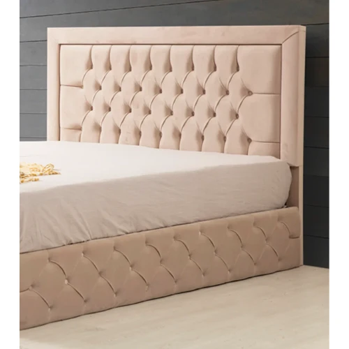 CADRE DE LIT ROMA BEIGE 140 EURODESIGN ROMABE140