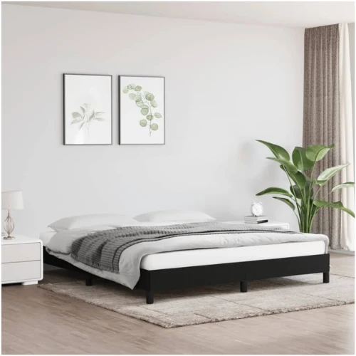 CADRE DE LIT POLO NOIR 160x200 cm EURODESIGN POLON160