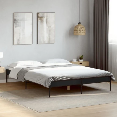 CADRE DE LIT POLO NOIR 140 EURODESIGN POLON140