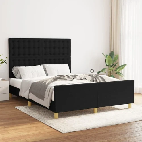 CADRE DE LIT PIYONO NOIR 140 EURODESIGN PIYONON140