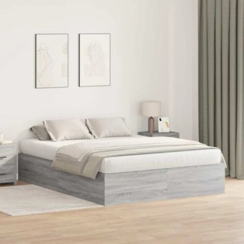 CADRE DE LIT PIYONO GRIS 160x200 EURODESIGN PIYONOG160
