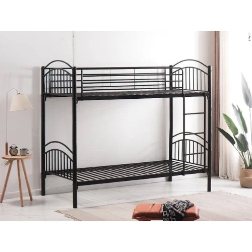 LIT SUPERPOSE ALICE NOIR 90x190 cm EURODESIGN BF052N FRED 1+1N