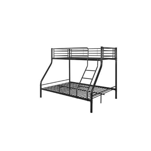 LIT SUPERPOSE BOB NOIR 90x190 cm + 140x190 cm EURODESIGN BEEBOB 2+1N