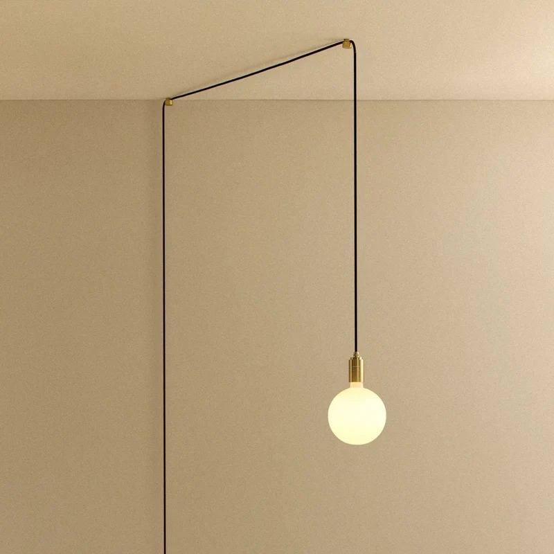 Sphere IV Plug-In Pendant in Brass