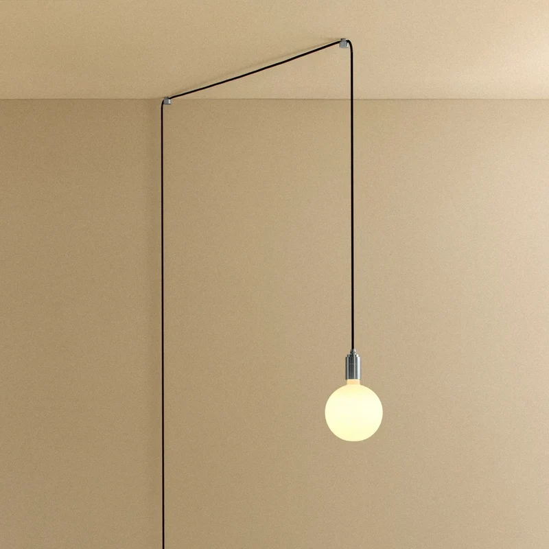 Sphere IV Plug-In Pendant in Stainless Steel