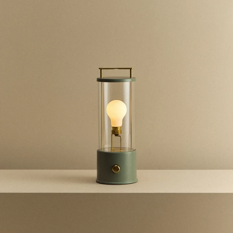 The Muse 1.0 Portable Lamp in Pleasure Garden Green