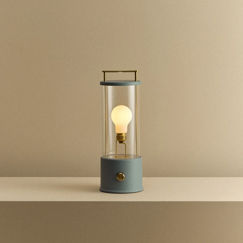 The Muse 2.0 Portable Lamp in Selvedge Blue