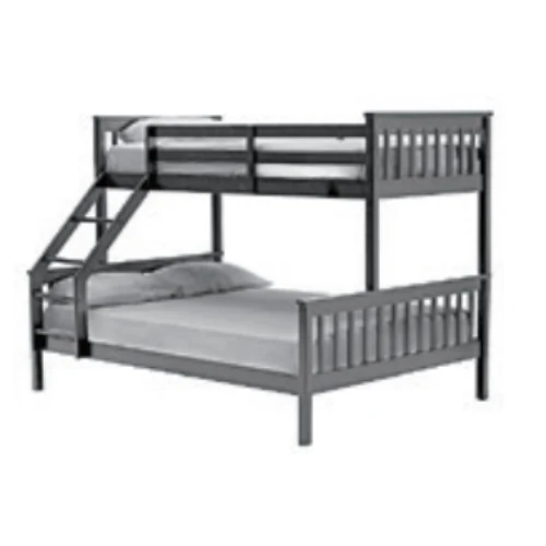 Lit batna gris 90x190+140x190 Eurodesign BATNA2+1G