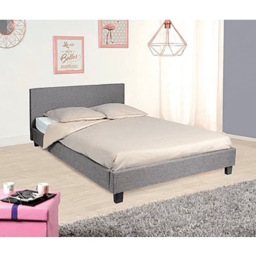 Lit kelia gris 140X190 Eurodesign 713G140