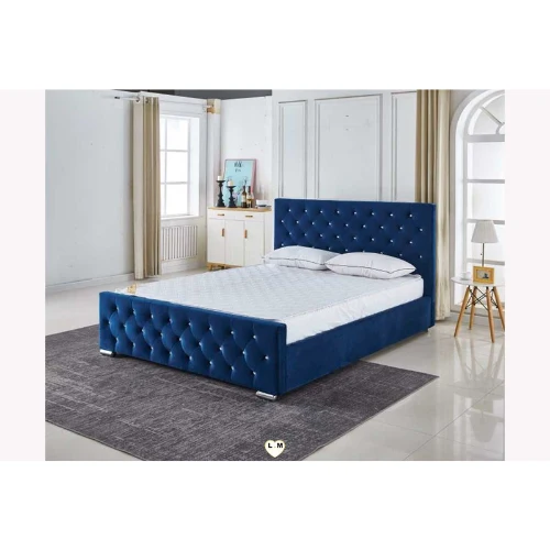 Lit double prestige bleu 140x190 Eurodesign 718BL140
