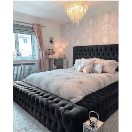 Lit double royal noir 180x200 Eurodesign 730N180