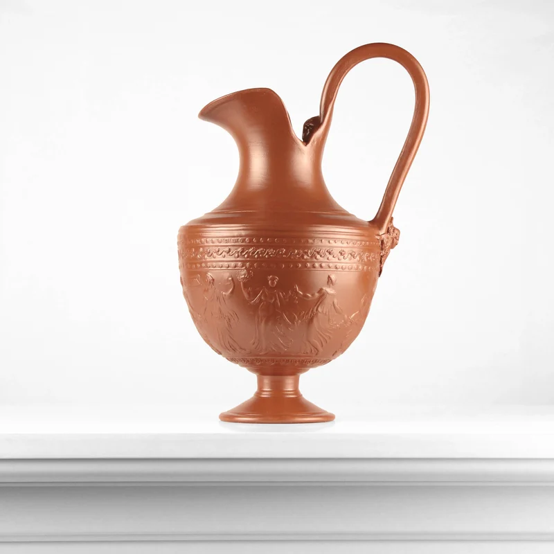 Cruche romaine avec scène de danse - céramique sigillée