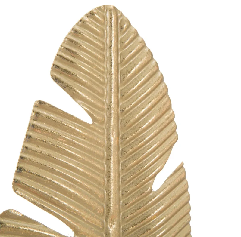 Décoration à la feuille dorée (sculpture moderne)