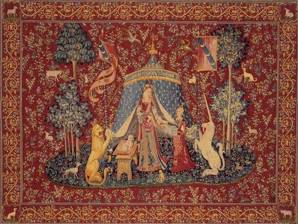 Tapisserie Gobelin A mon seul désir (Tissage Jacquard)