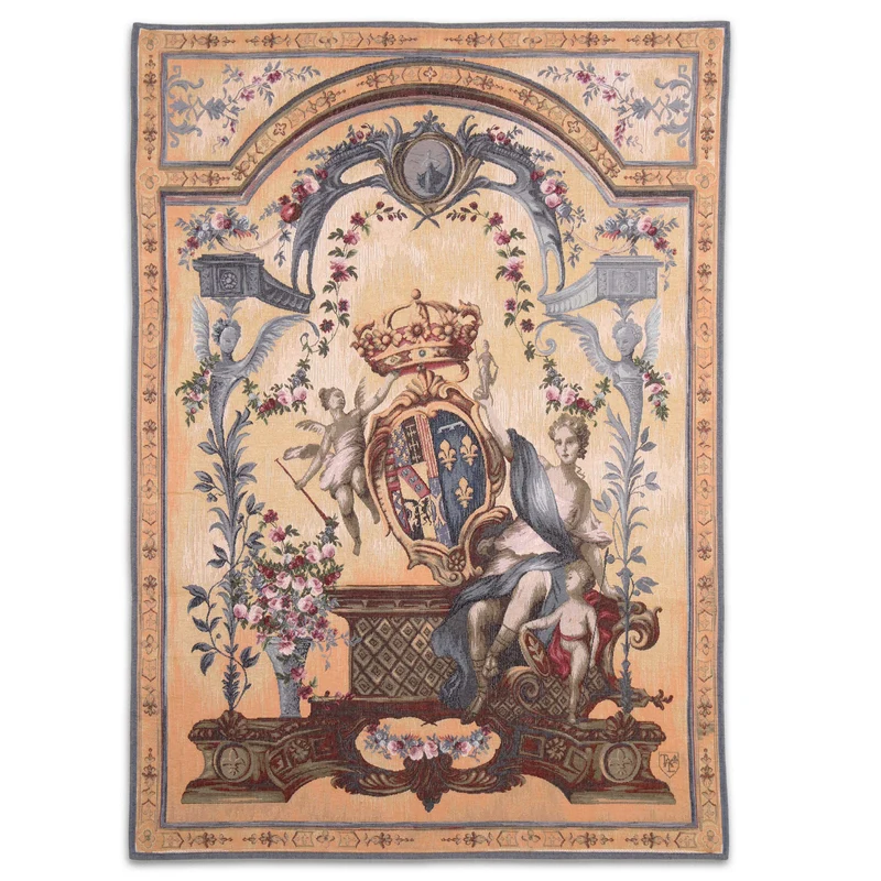 Tapisserie Gobelin Blason (Tissage Jacquard)