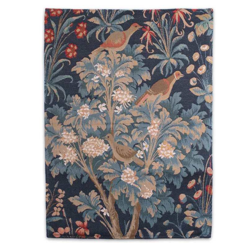 Tapisserie Gobelin La danse, oiseaux et arbre (Musée du Louvre) (Tissage Jacquard)
