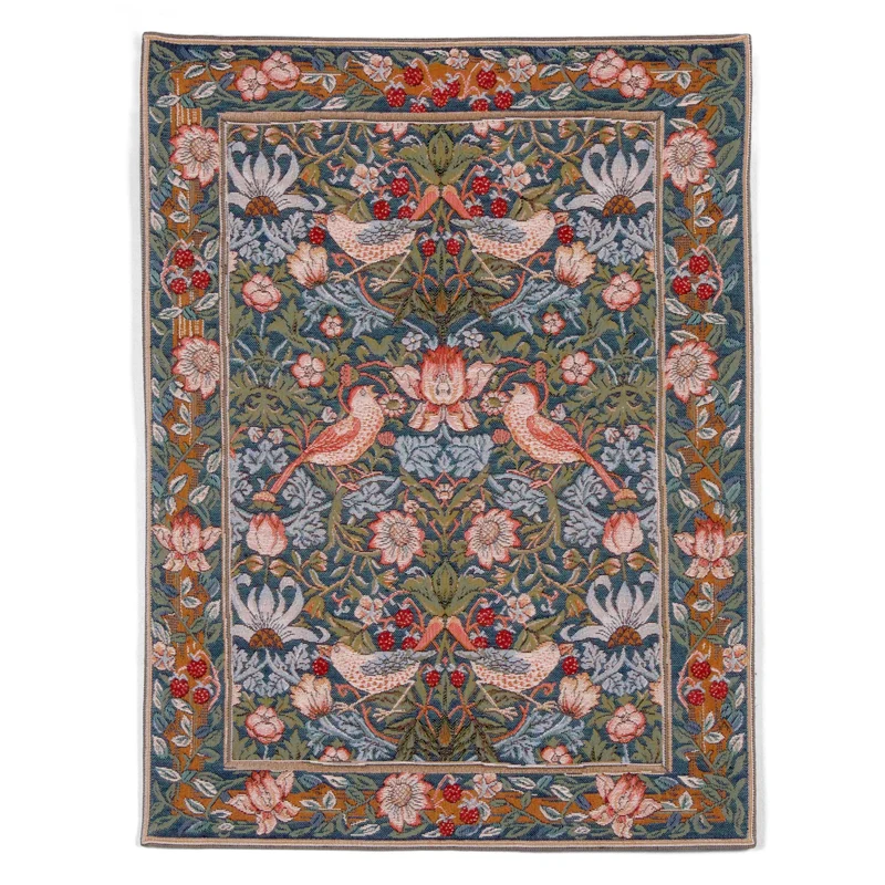 Tapisserie Gobelin Le voleur de fraises (Tissage Jacquard)