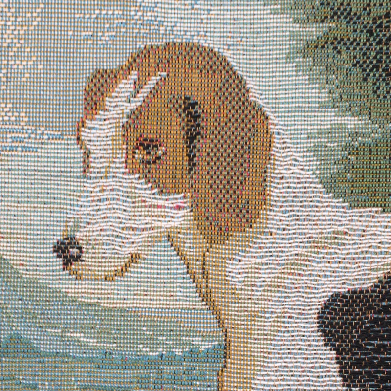 Tapisserie Gobelin Pompée et Florissant (Alexandre-François Desportes) (Tissage Jacquard)