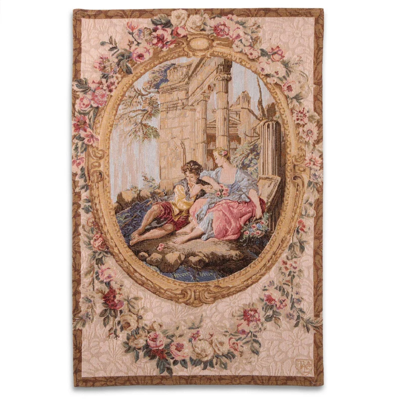 Tapisserie Gobelin Sérénade beige (Tissage Jacquard)