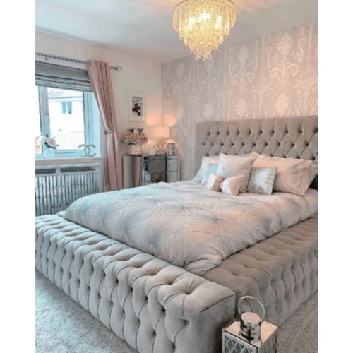 Lit double royal gris 180x200 Eurodesign 730G180