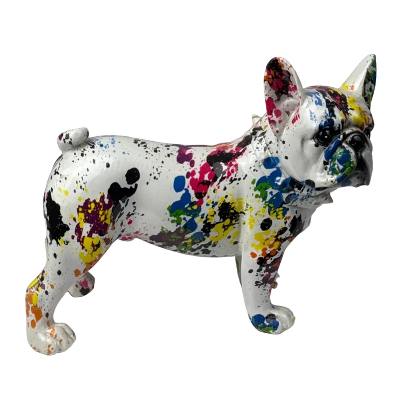 Bouledogue français Pop Art (Art moderne éclaboussé)