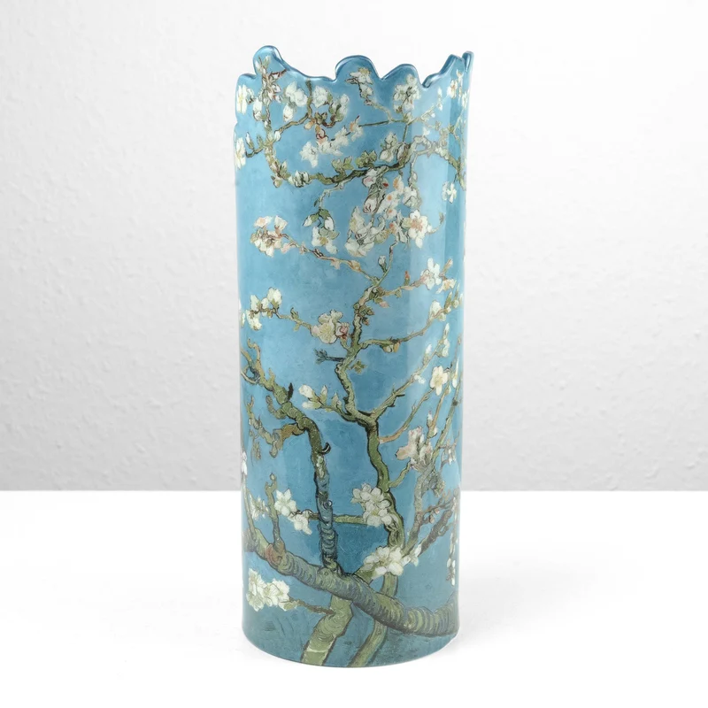 Vase en Céramique "L'Amandier en Fleurs de Van Gogh"