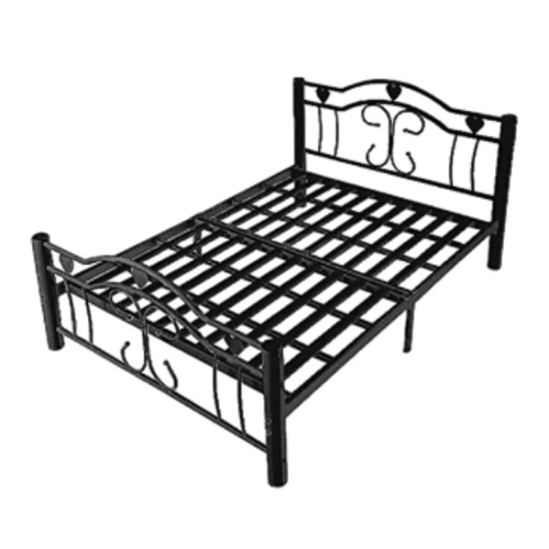 Lit métal hercule noir 160x200 Eurodesign BF750N160
