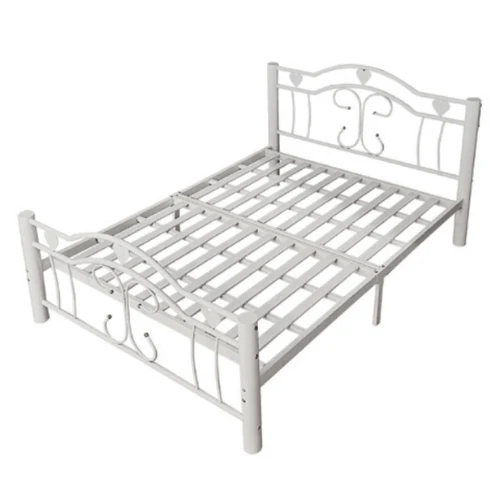 Lit métal hercule blanc 160x200 Eurodesign BF750B160
