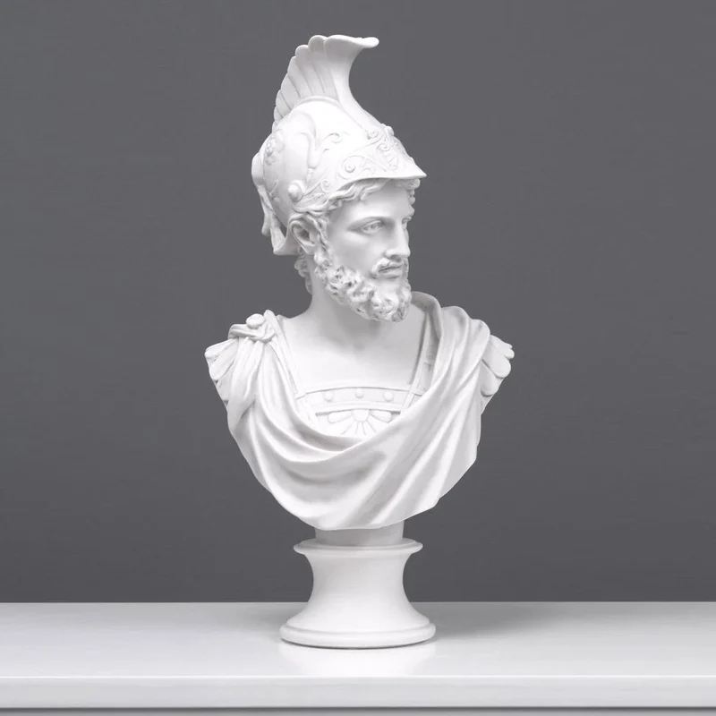 Ajax le Grand - Buste (petite taille) - sculpture en marbre