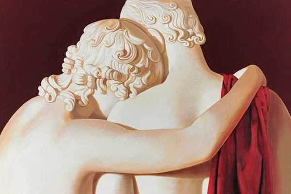 Peinture Fresque : Cupidon et Psyché (dos)