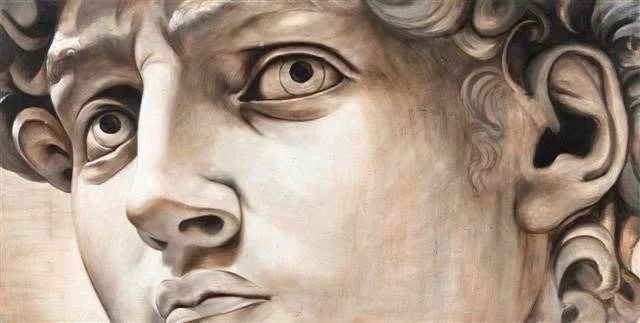 Peinture Fresque : David (Michel-Ange)