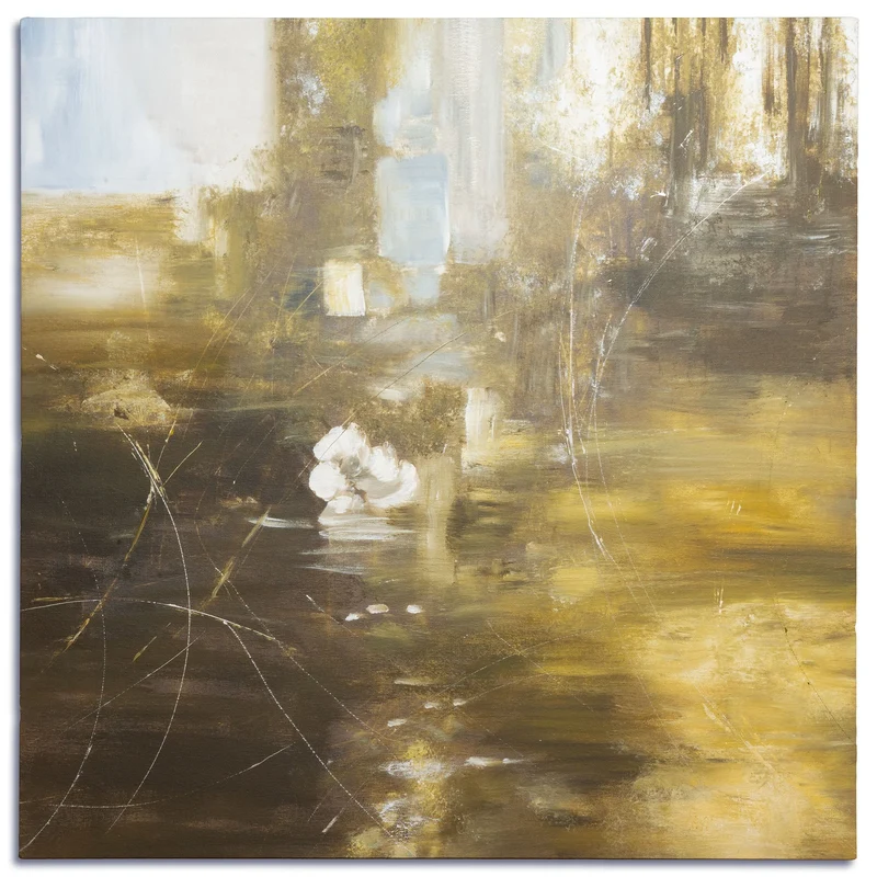 Peinture Fresque Contemporaine : Prisonnier d’un Rêve (réalisée avec des techniques mixtes)