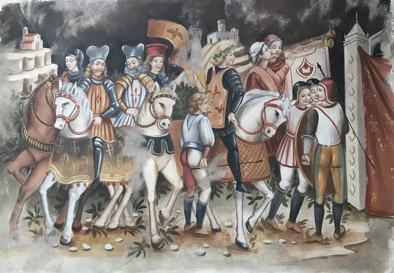 Peinture Fresque Renaissance : Profiter de la victoire
