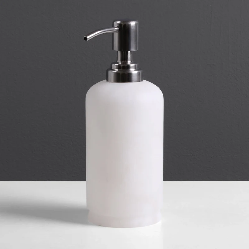 Distribueur de Savon (en albâtre massif)