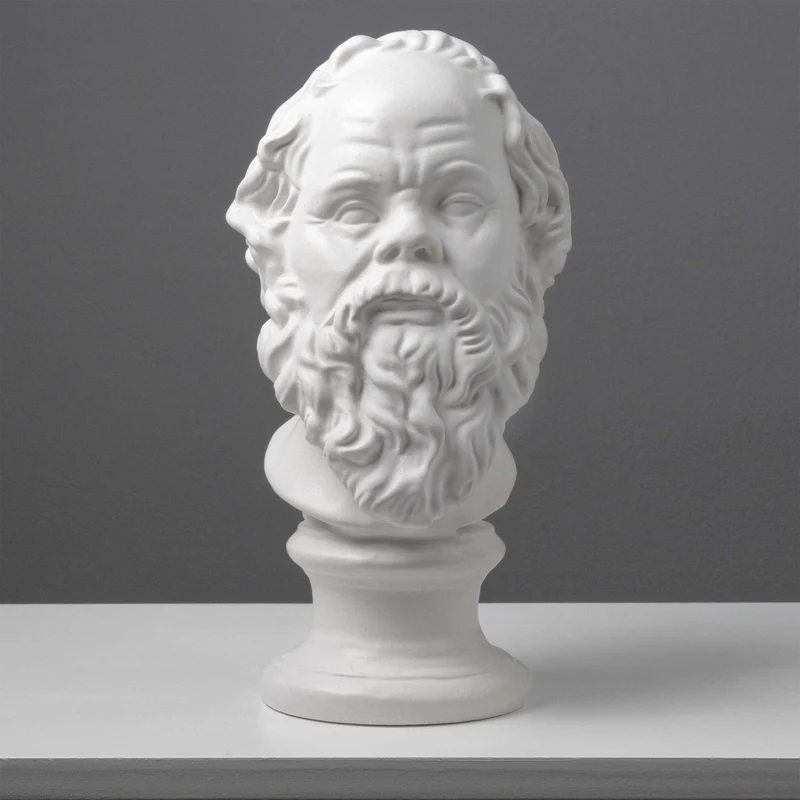 Buste de Socrate - Statue du philosophe grec