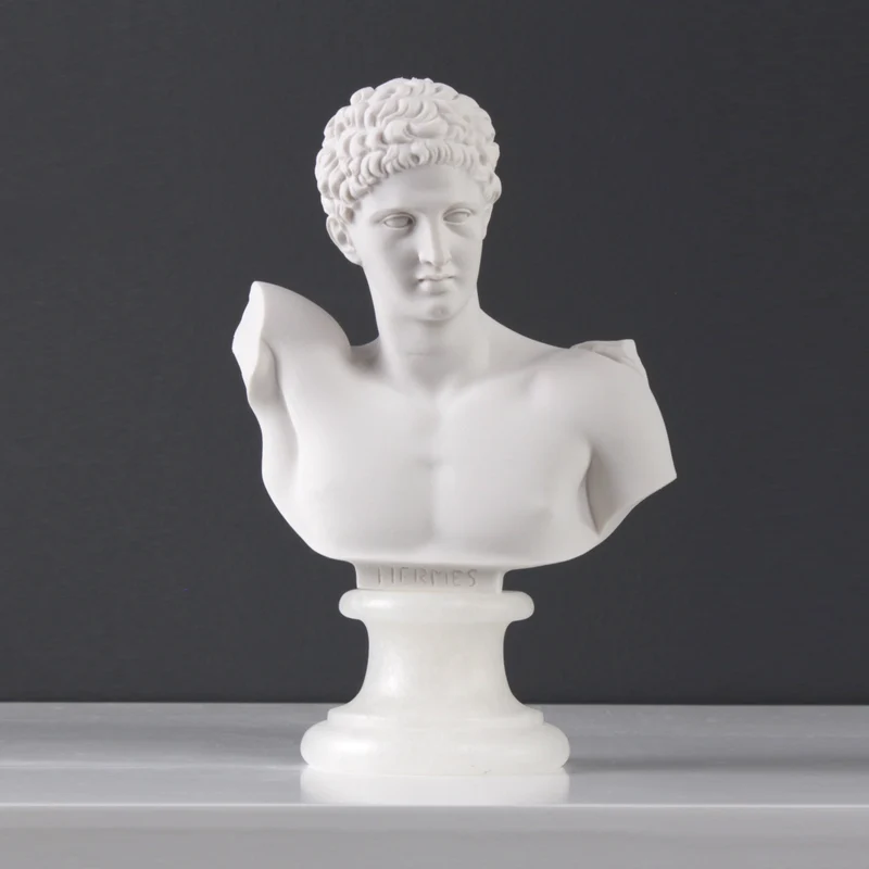 Buste Hermès (petite taille) - sculpture en marbre