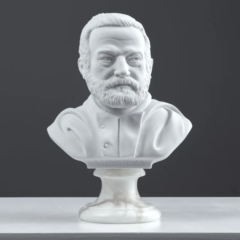 Buste Victor Hugo — Maître du Romantisme Français