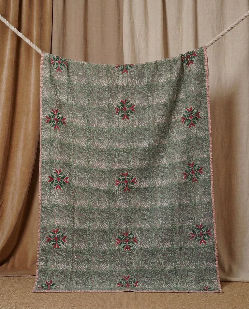 Pièce artisanale Kantha Ecorce