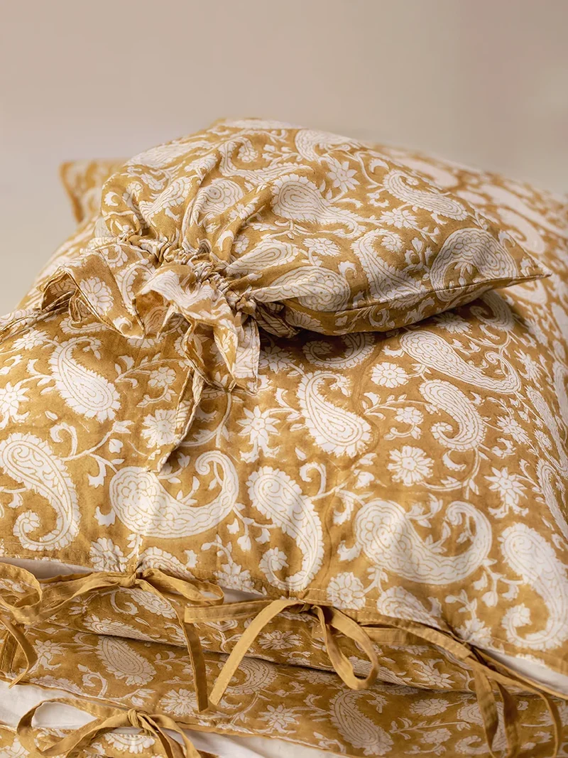 Parure de lit Paisley - Camel