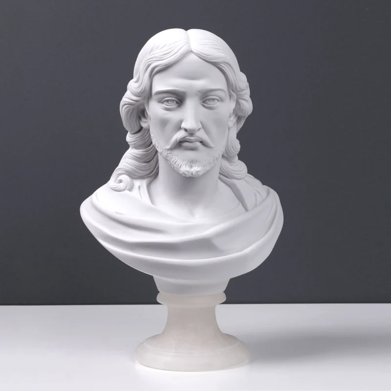 Buste de Jésus-Christ - sculpture en marbre
