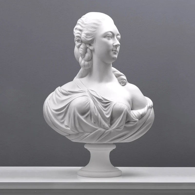 Buste de Madame du Barry - sculpture en marbre
