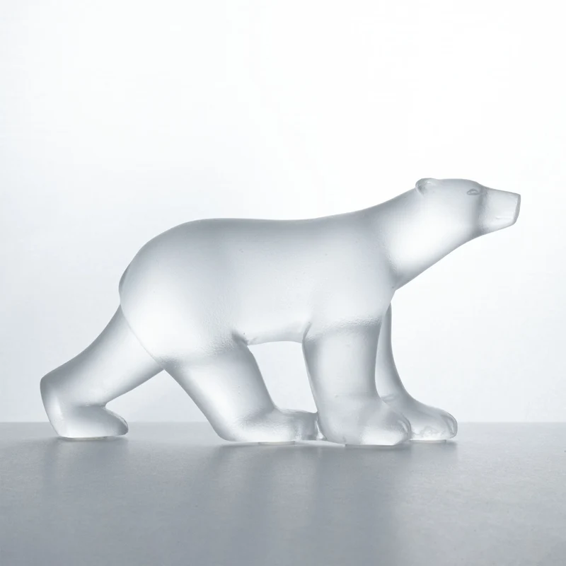 Petite Statue d'Ours Polaire (Ours Blanc de François Pompon)