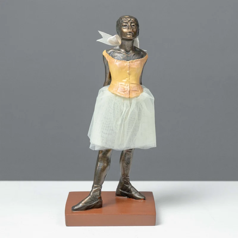 Petite Statue de la Petite Danseuse (Sculpture en Bronze Coulé à Froid)