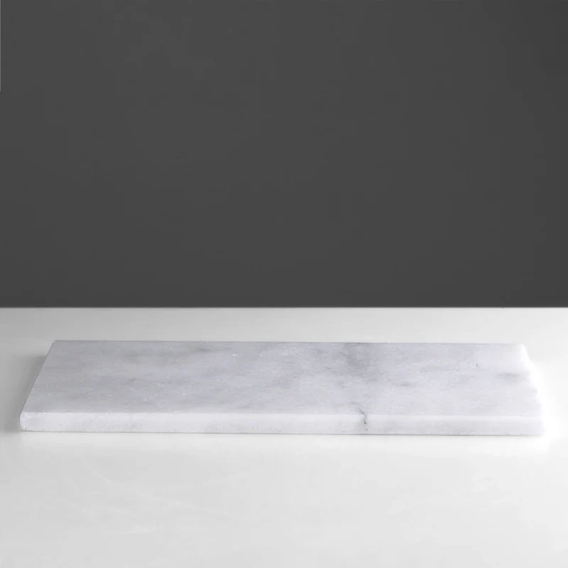 Plateau en Marbre Blanc